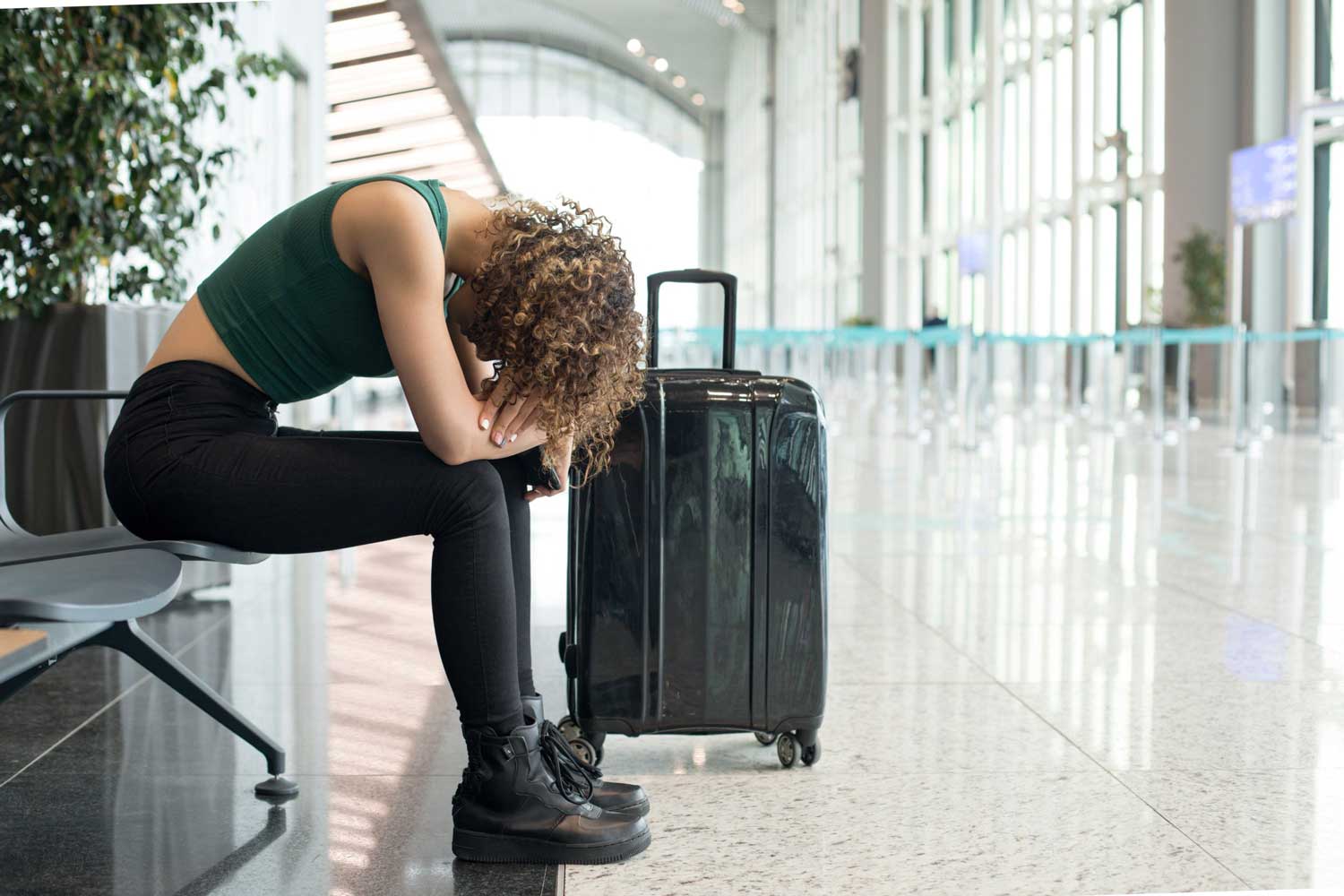 Abdominal pain while travelling